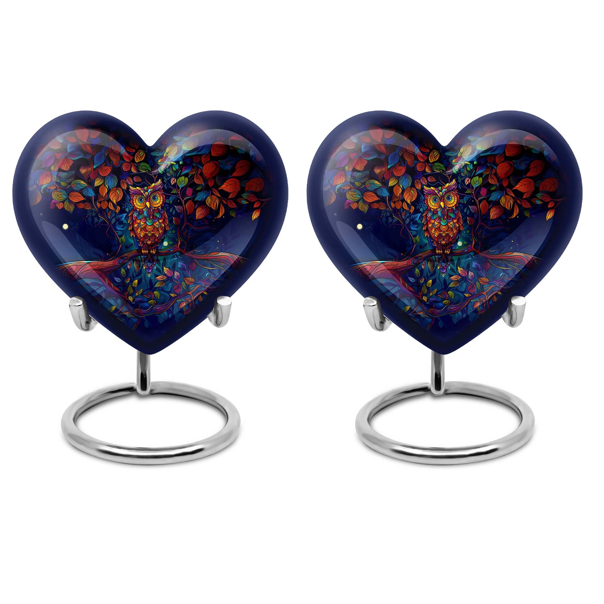 Heart Shaped  Keepsake Set of 2
