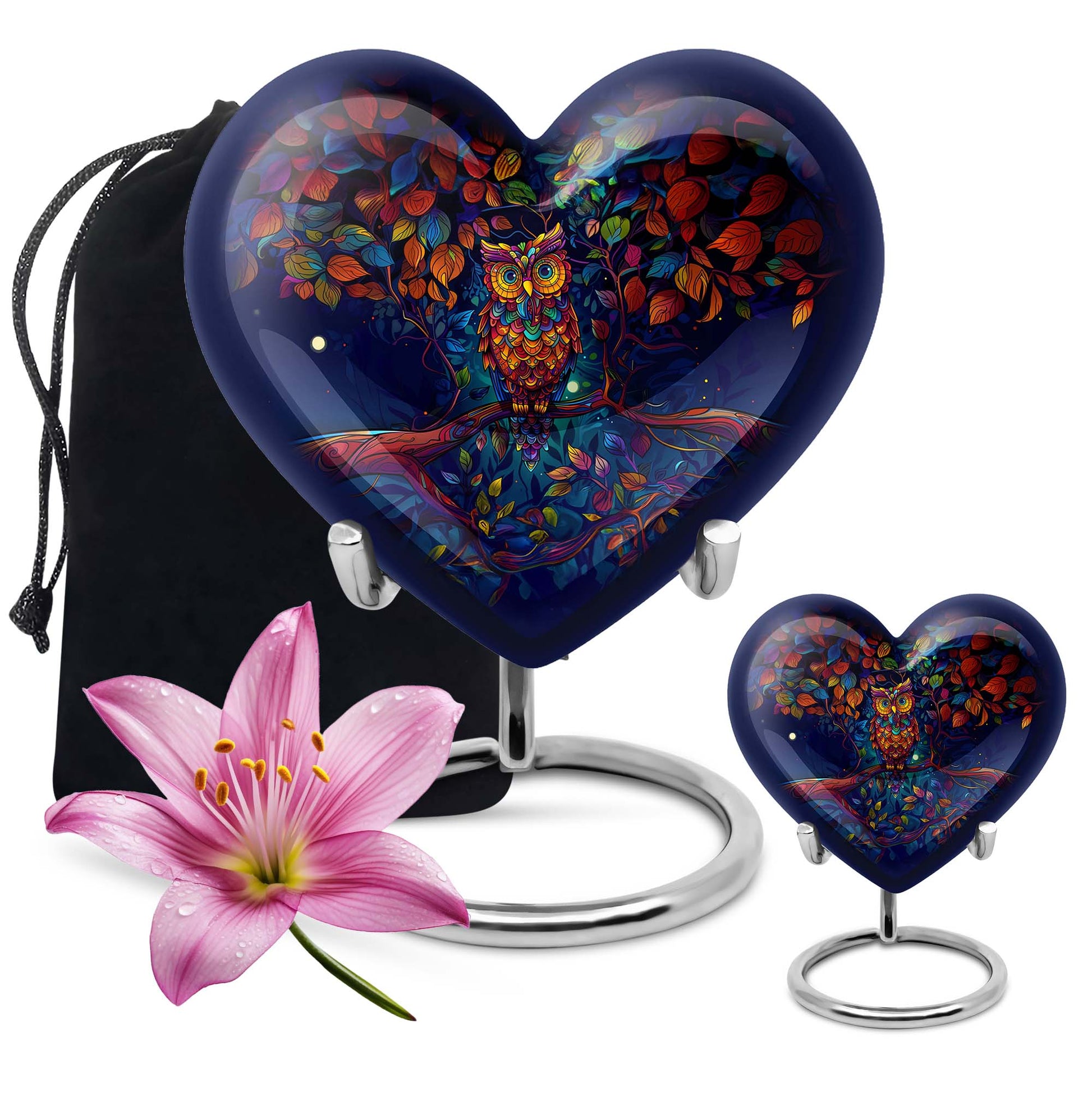 Heart Shaped  Large Urn With 1 Keepsake