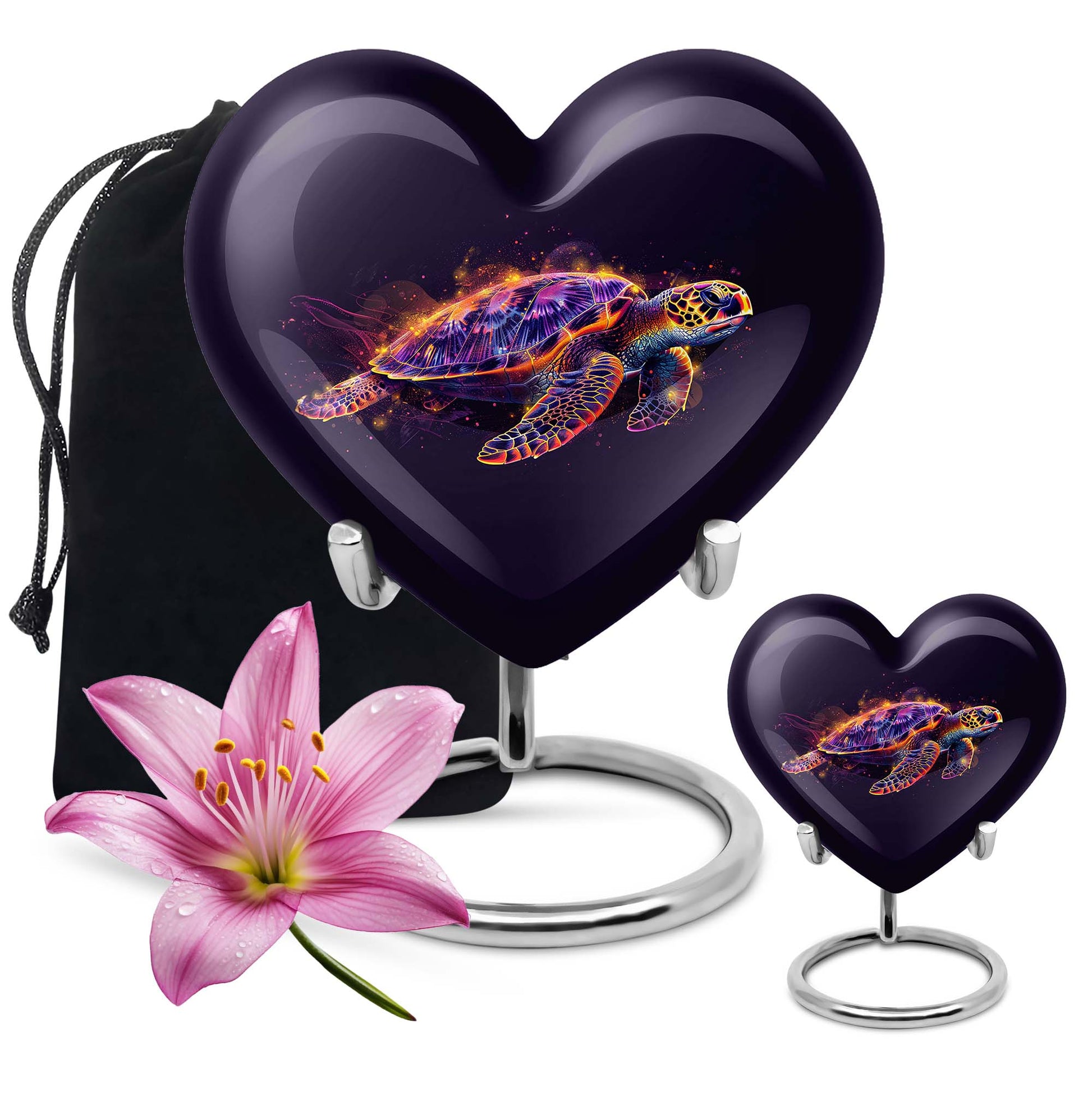 Heart Shaped  Large Urn With 1 Keepsake