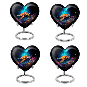 Heart Shaped  Keepsake Set of 4