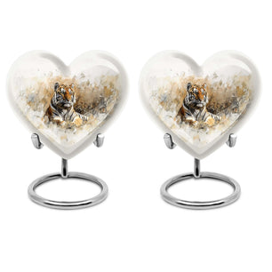 Heart Shaped  Keepsake Set of 2