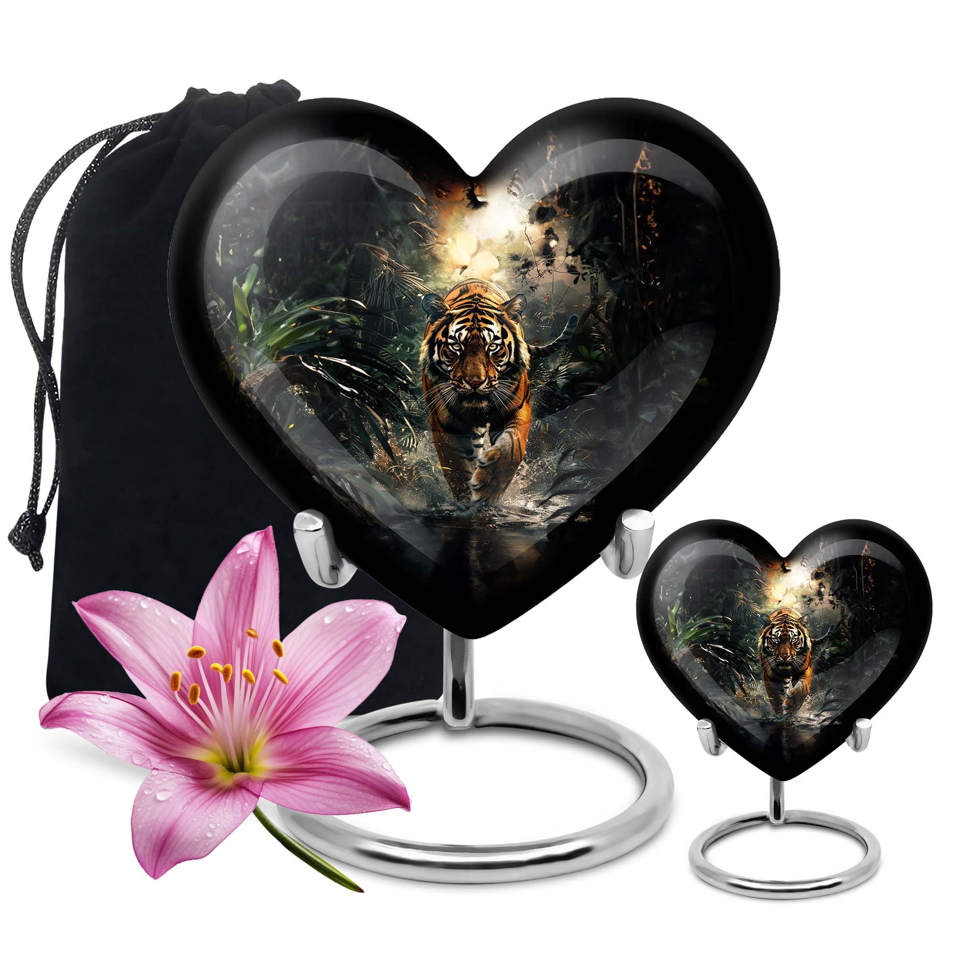 Heart Shaped  Large Urn With 1 Keepsake
