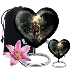 Heart Shaped  Large Urn With 1 Keepsake