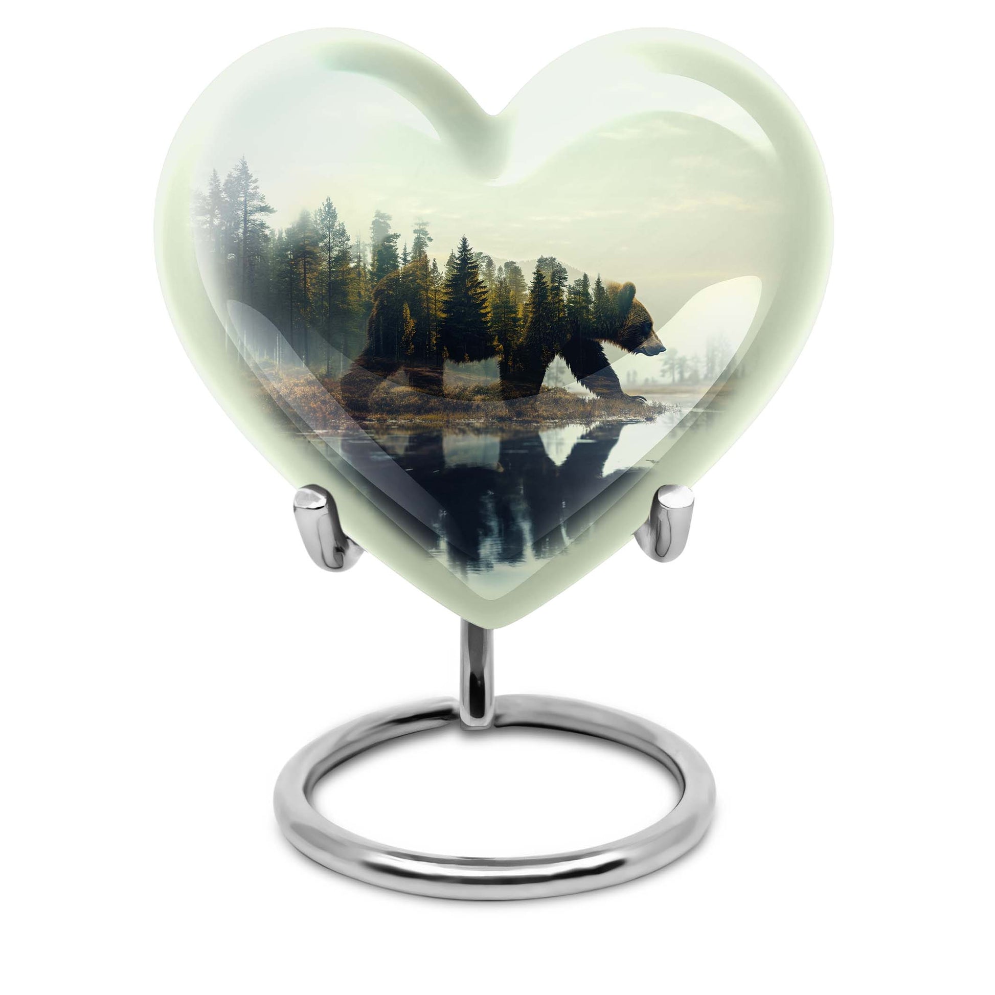 Heart Shaped  Keepsake 3 Inch