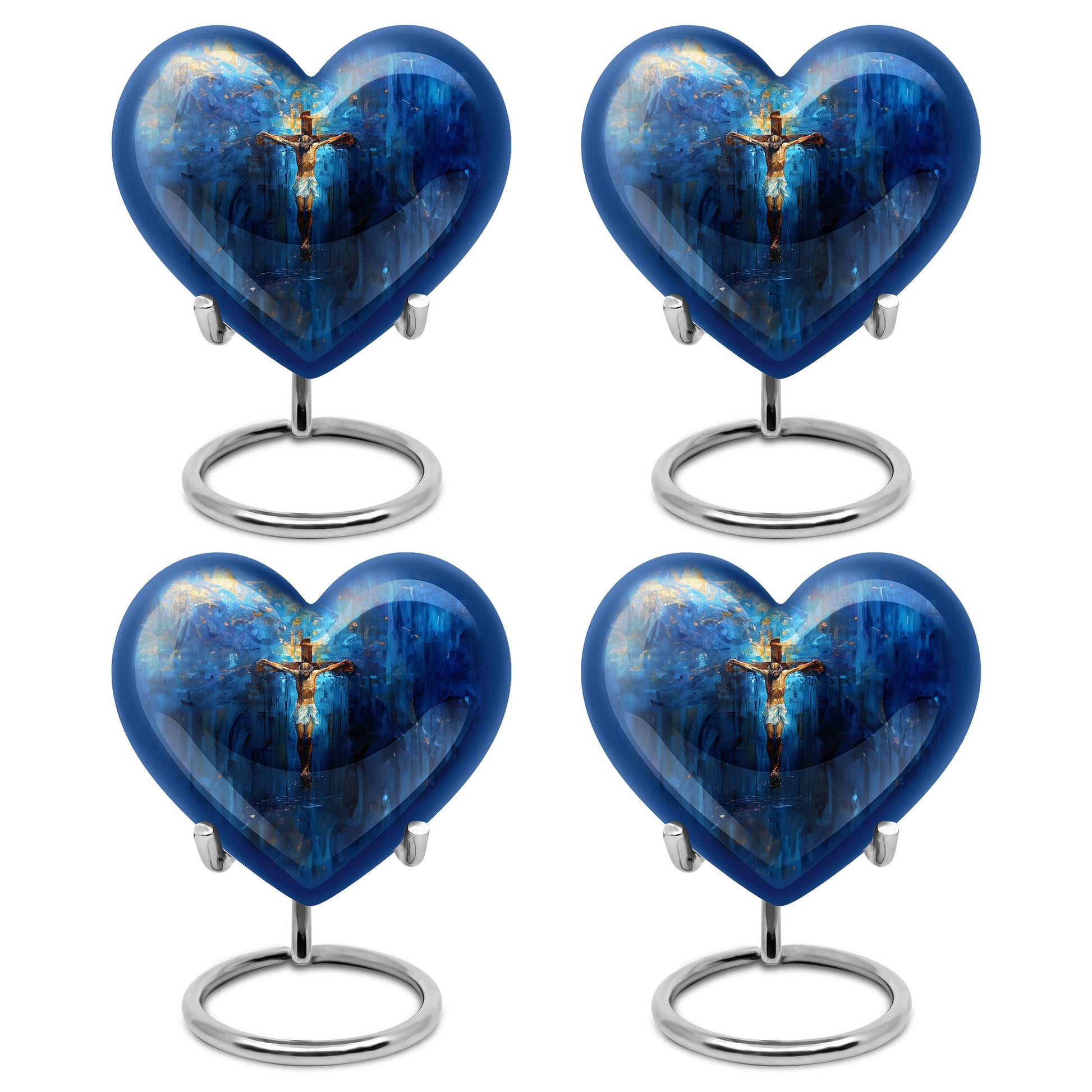 Jesus Theme 3 Inch Keepsake Pack of 4