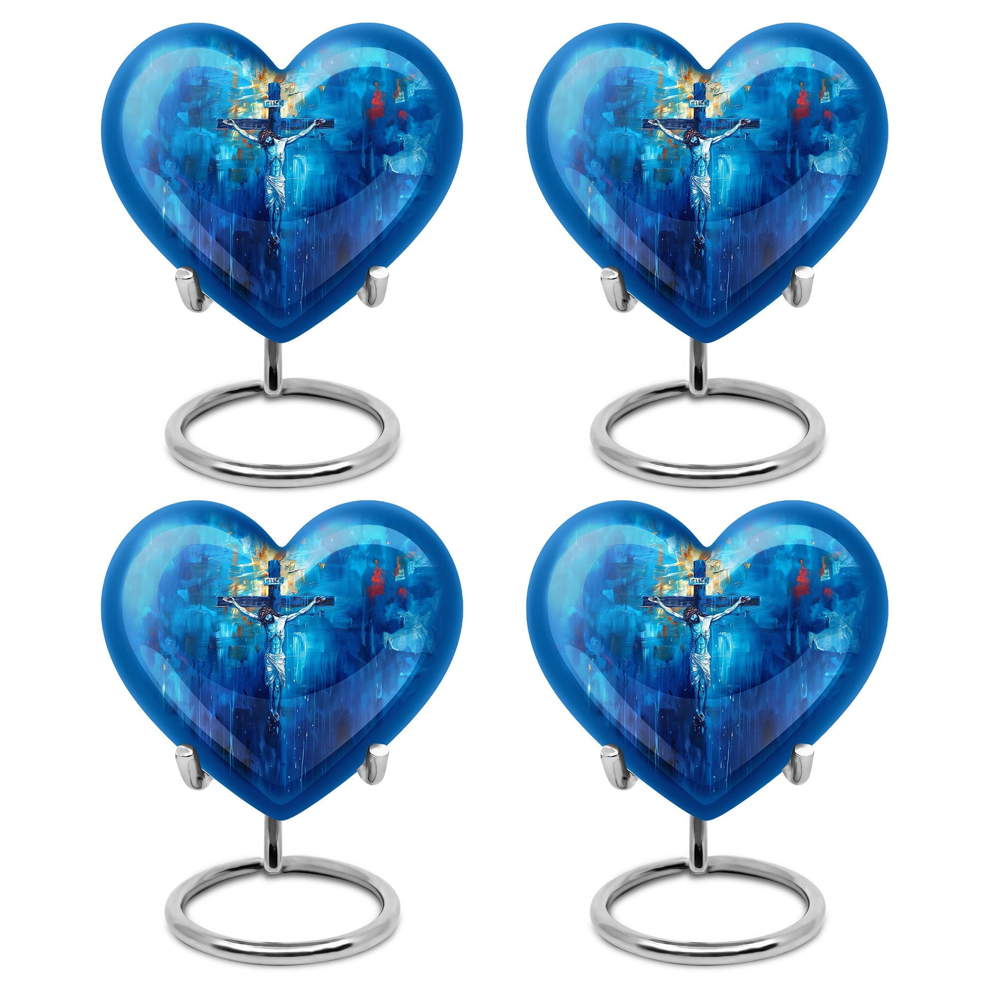 Jesus Theme 3 Inch Keepsake Pack of 4