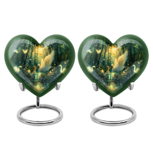 Swan Theme 3 Inch Keepsake Pack of 2