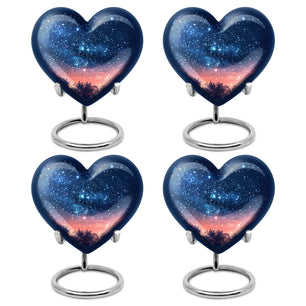 Majestic Sky Theme 3 Inch Keepsake Pack of 4