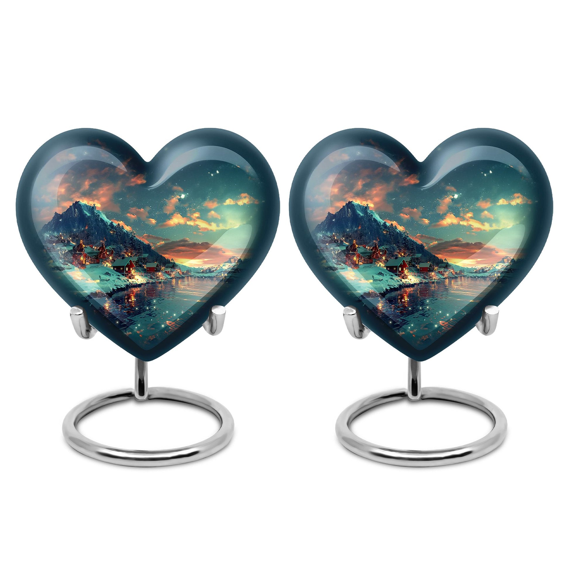Majestic Sky Theme 3 Inch Keepsake Pack of 2