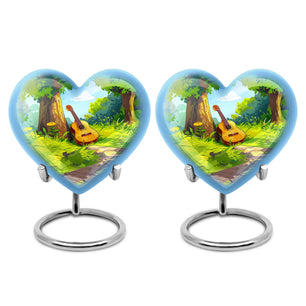 Guitar Theme 3 Inch Keepsake Pack of 2
