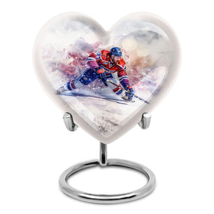Ice Hockey Theme 3 Inch Keepsake