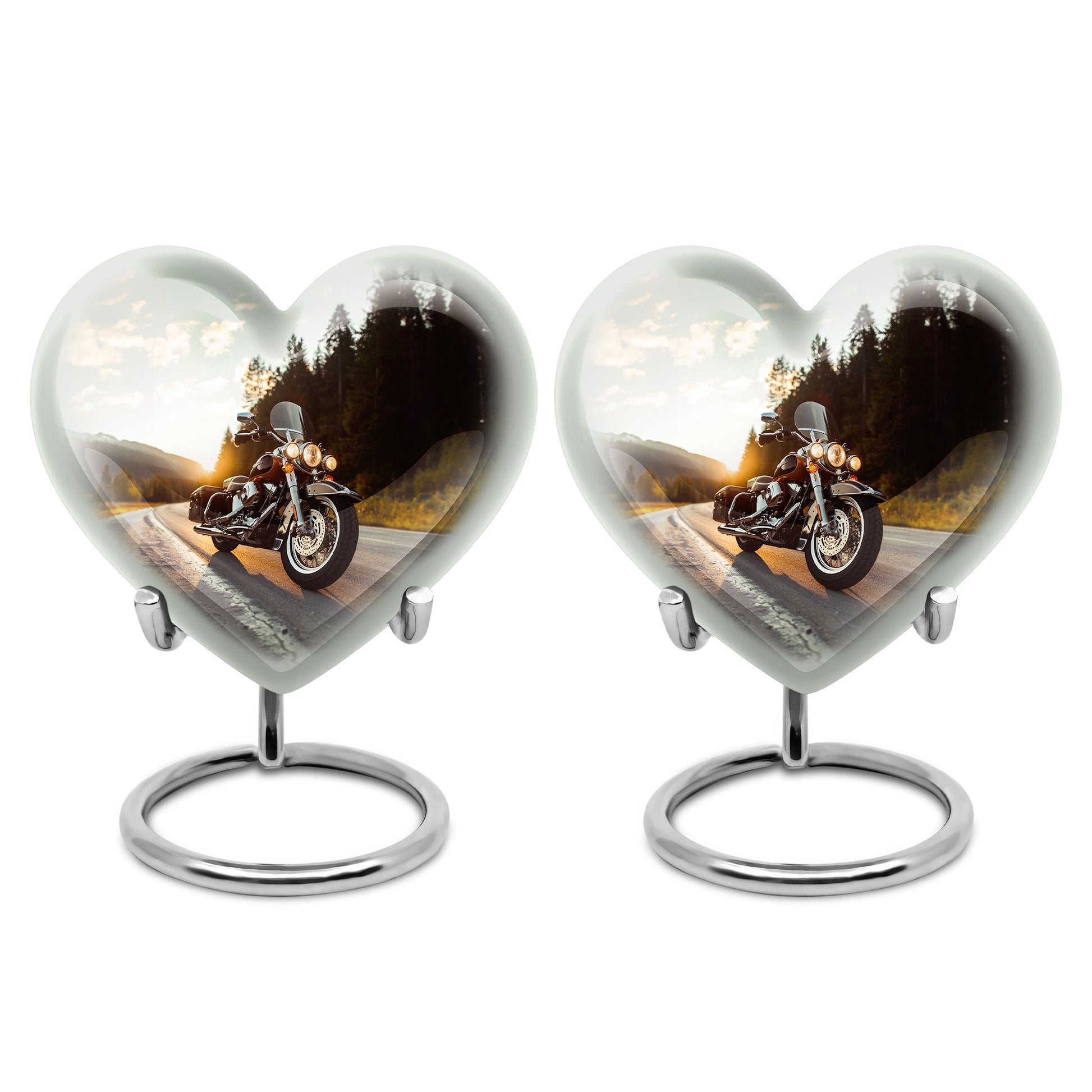 Bike Theme 3 Inch Keepsake Pack of 2