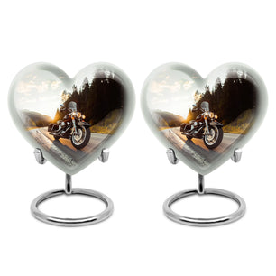 Bike Theme 3 Inch Keepsake Pack of 2