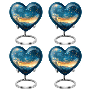 Majestic Sky Theme 3 Inch Keepsake Pack of 4