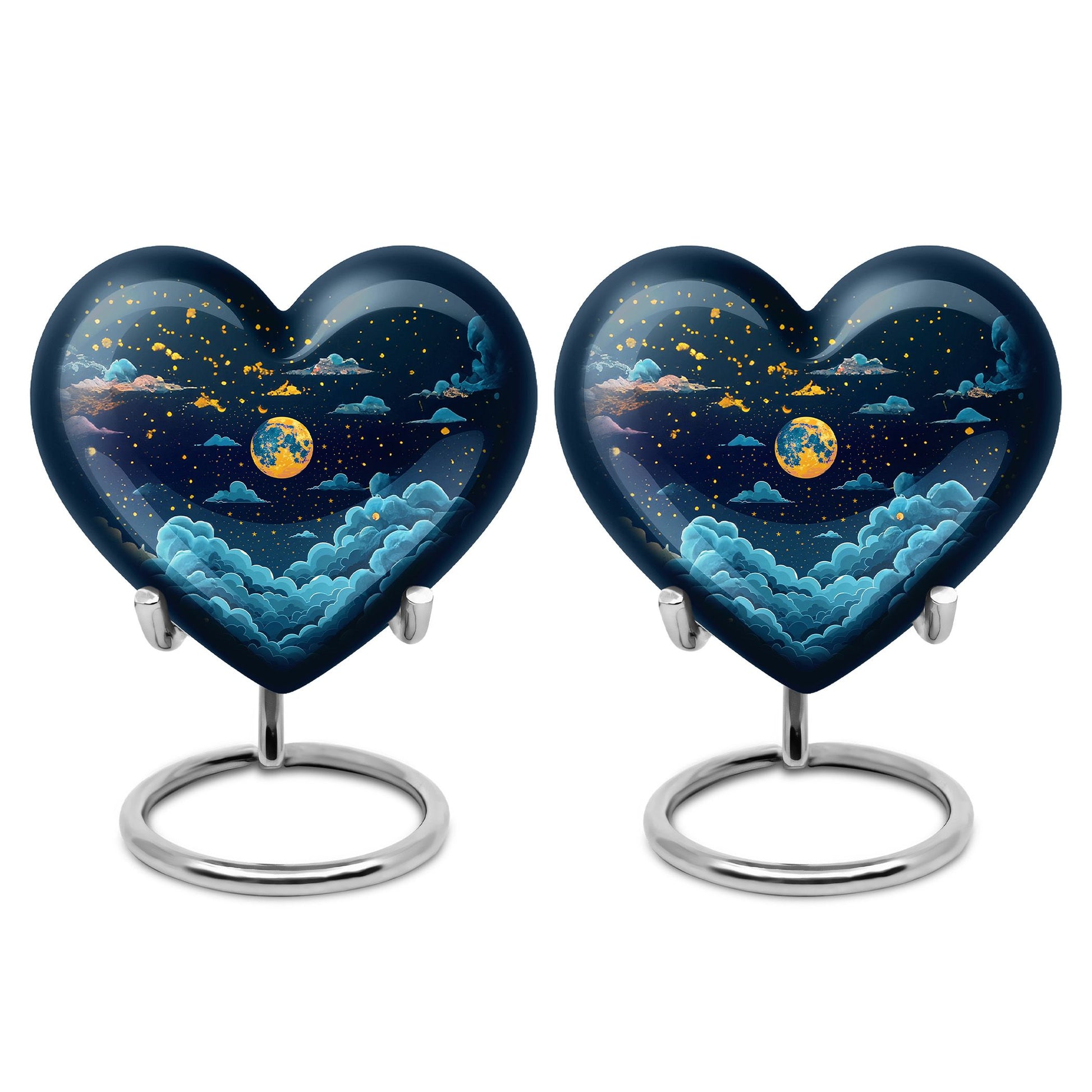 Majestic Moon Theme 3 Inch Keepsake Pack of 2