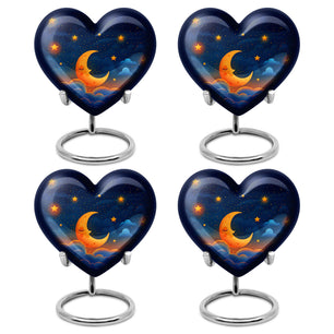 Night Sky Theme 3 Inch Keepsake Pack of 4