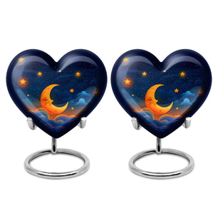 Night Sky Theme 3 Inch Keepsake Pack of 2