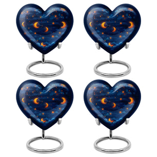 Night Sky Theme 3 Inch Keepsake Pack of 4