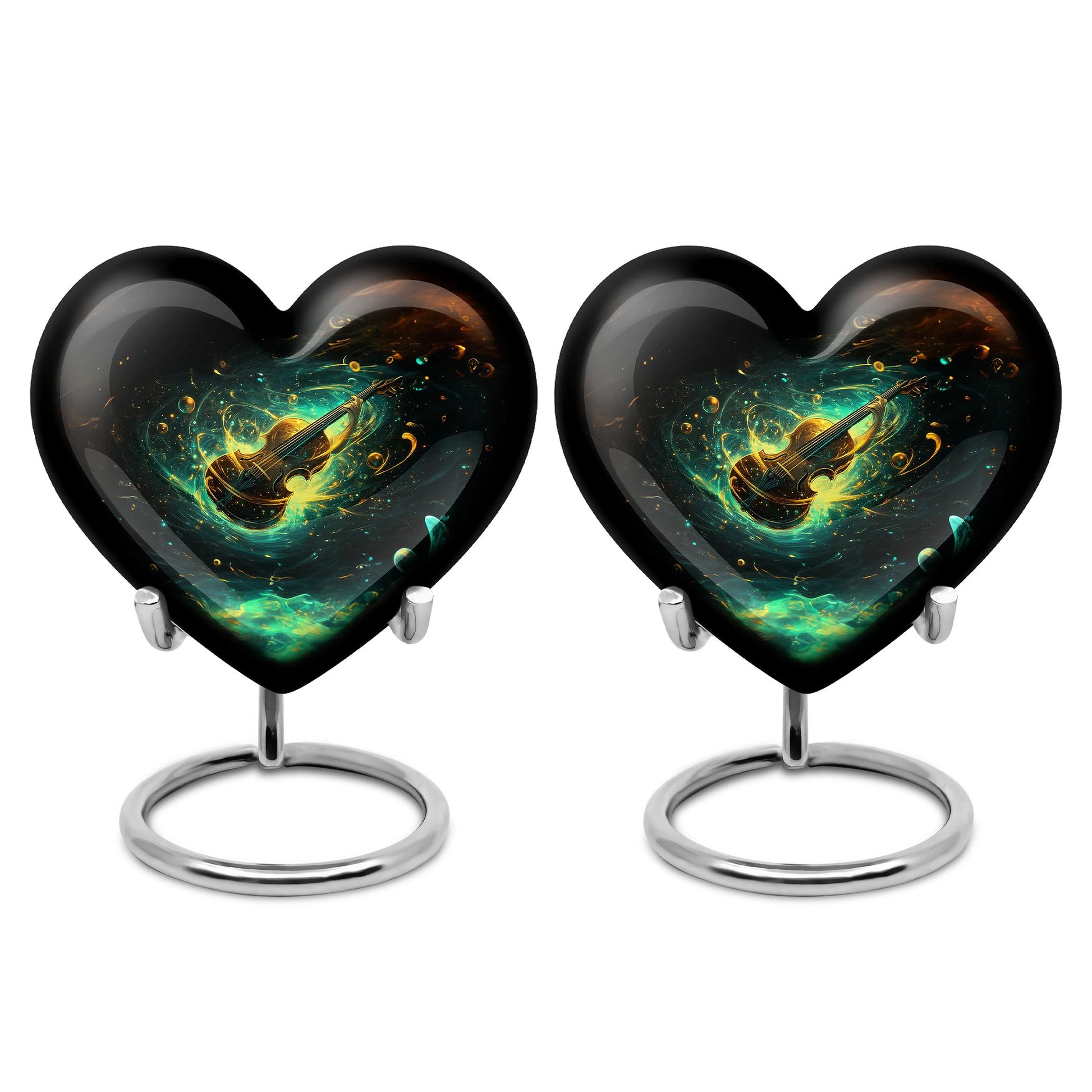 Guitar Theme 3 Inch Keepsake Pack of 2