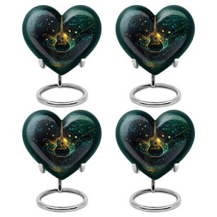 Guitar Theme 3 Inch Keepsake Pack of 4
