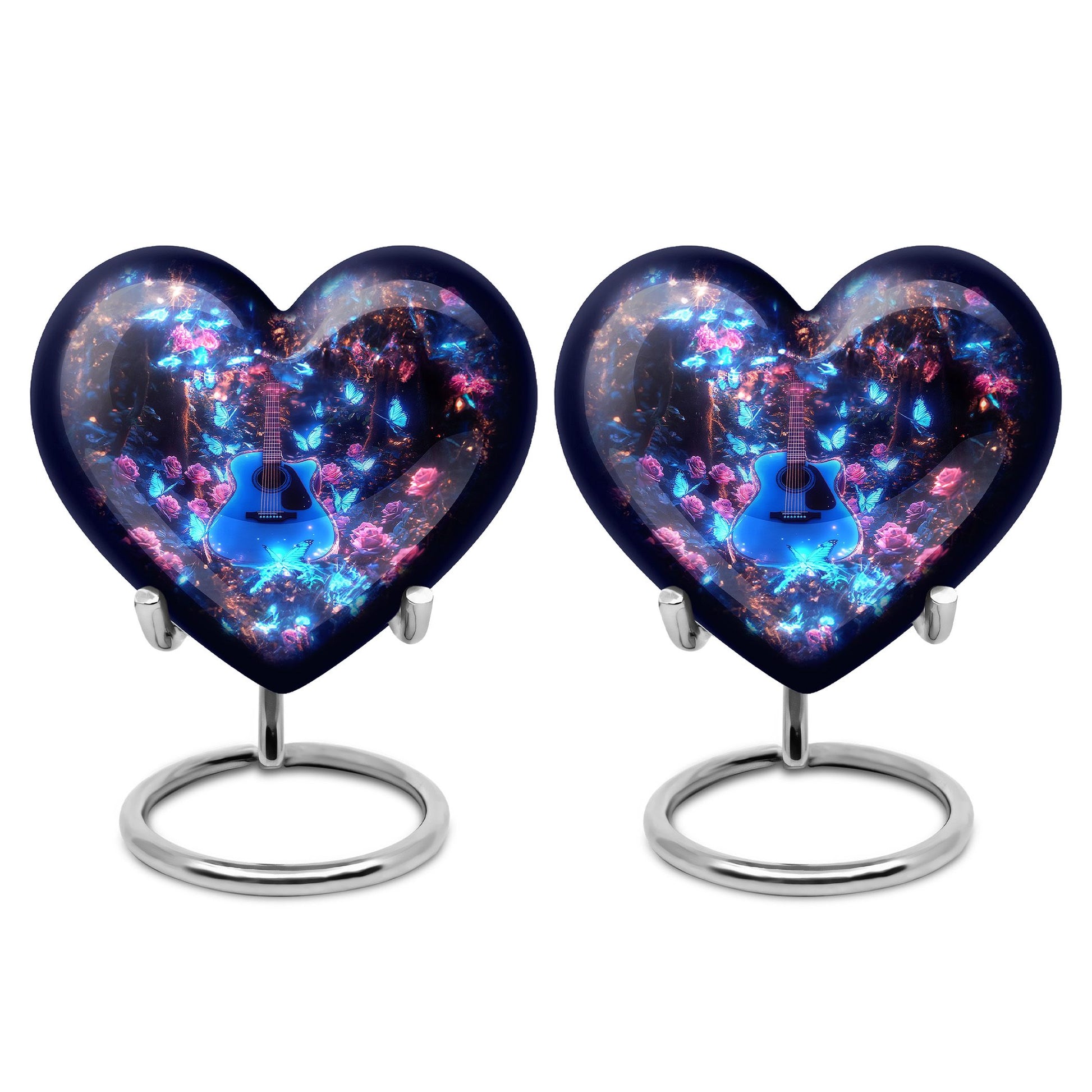 Guitar Theme 3 Inch Keepsake Pack of 2