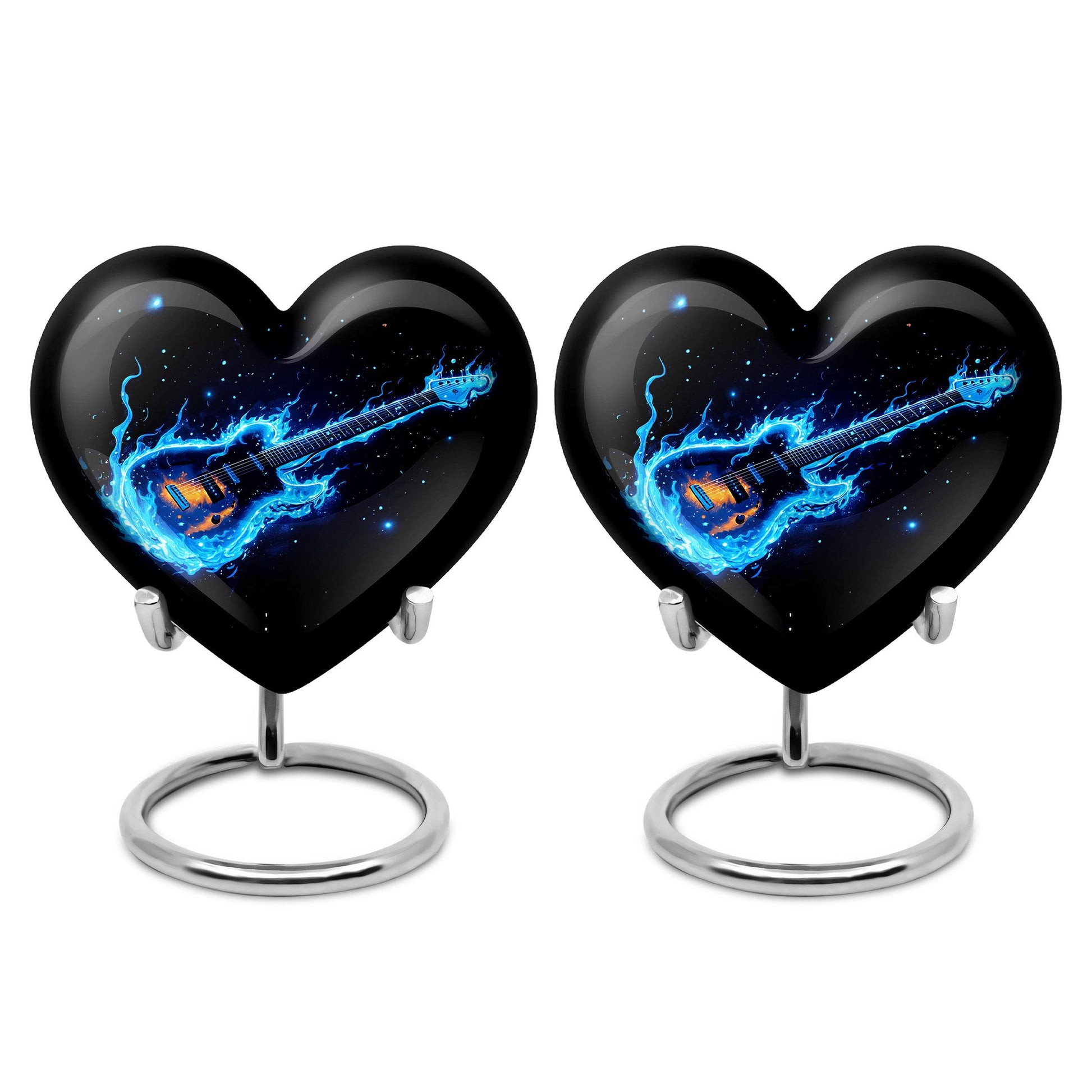 Guitar Theme 3 Inch Keepsake Pack of 2