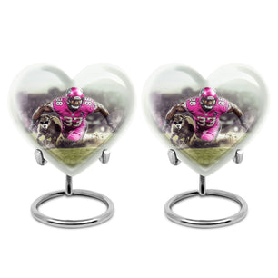 Football Theme 3 Inch Keepsake Pack of 2