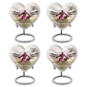 Football Theme 3 Inch Keepsake Pack of 4