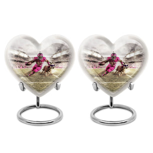 Football Theme 3 Inch Keepsake Pack of 2
