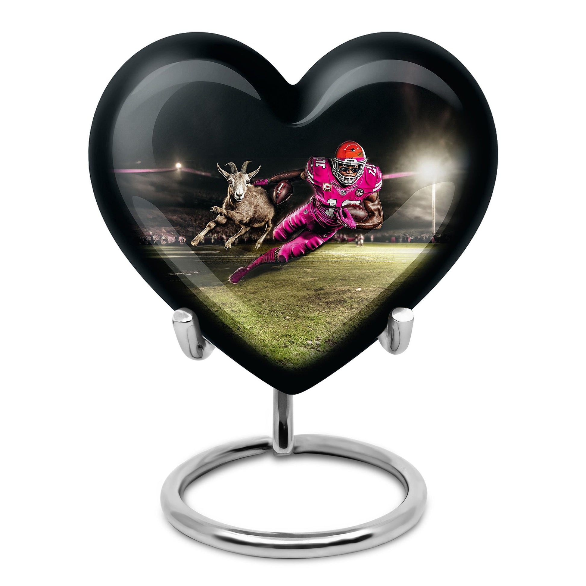 Football Theme 3 Inch Keepsake