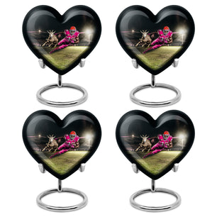 Football Theme 3 Inch Keepsake Pack of 4