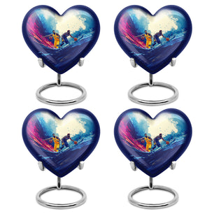 Football Theme 3 Inch Keepsake Pack of 4
