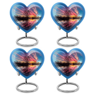 River Theme 3 Inch Keepsake Pack of 4