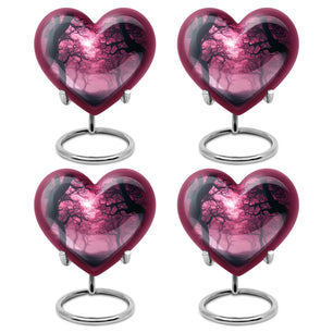 Tree Theme 3 Inch Keepsake Pack of 4