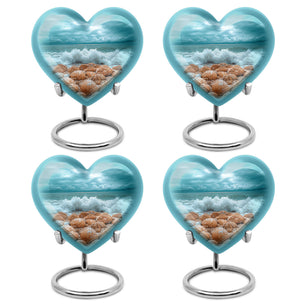 Sea Theme 3 Inch Keepsake Pack of 4