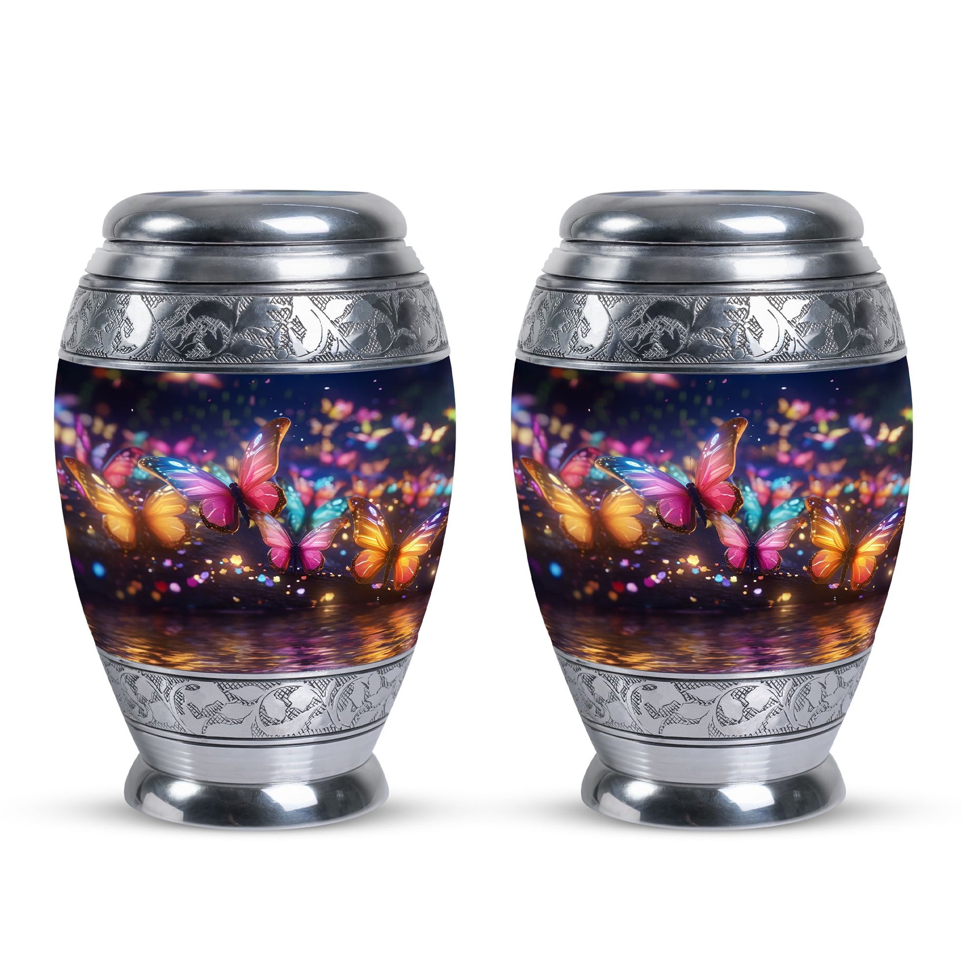 Magical Butterfly Fantasy- Butterfly Urn Teardrop Cremation Urn