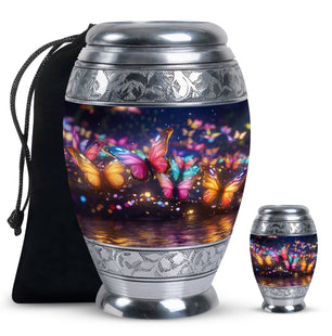 Magical Butterfly Fantasy- Butterfly Urn Teardrop Cremation Urn
