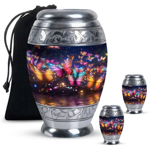 Magical Butterfly Fantasy- Butterfly Urn Teardrop Cremation Urn