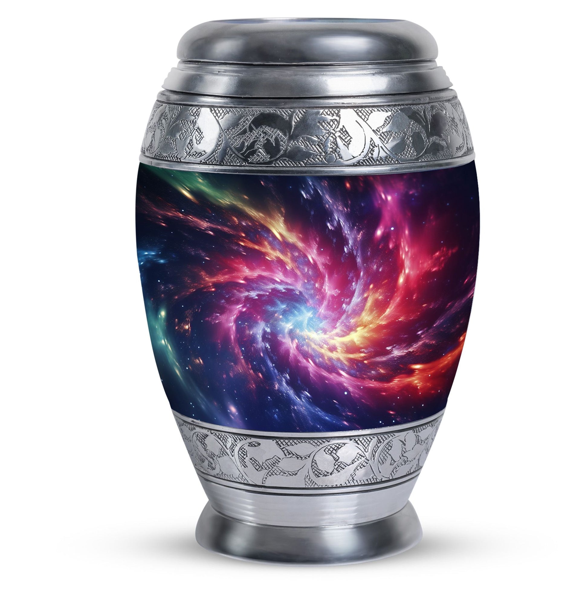 Symphony Cosmos - Galaxy Urn Teardrop, Heart Cremation Urn For Ashes