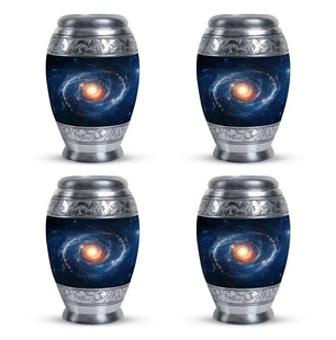 The Galactic Swirl. - Galaxy Urn Large Teardrop, Heart Urn For Ashes