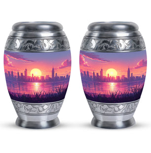 Urban Oasis - Car Urn Large Teardrop, Heart Urn For Ashes