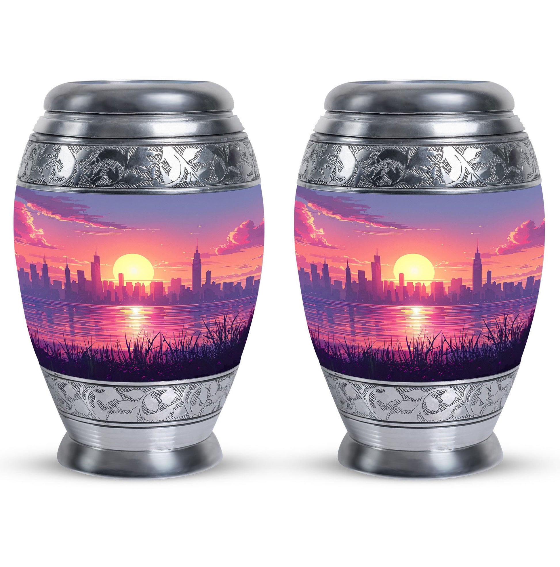 Urban Oasis - Car Urn Large Teardrop, Heart Urn For Ashes