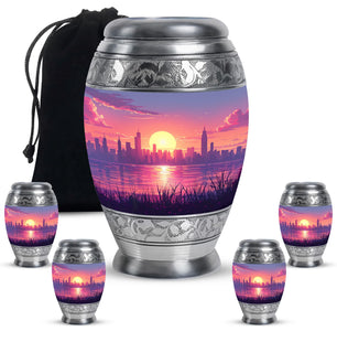 Urban Oasis - Car Urn Large Teardrop, Heart Urn For Ashes