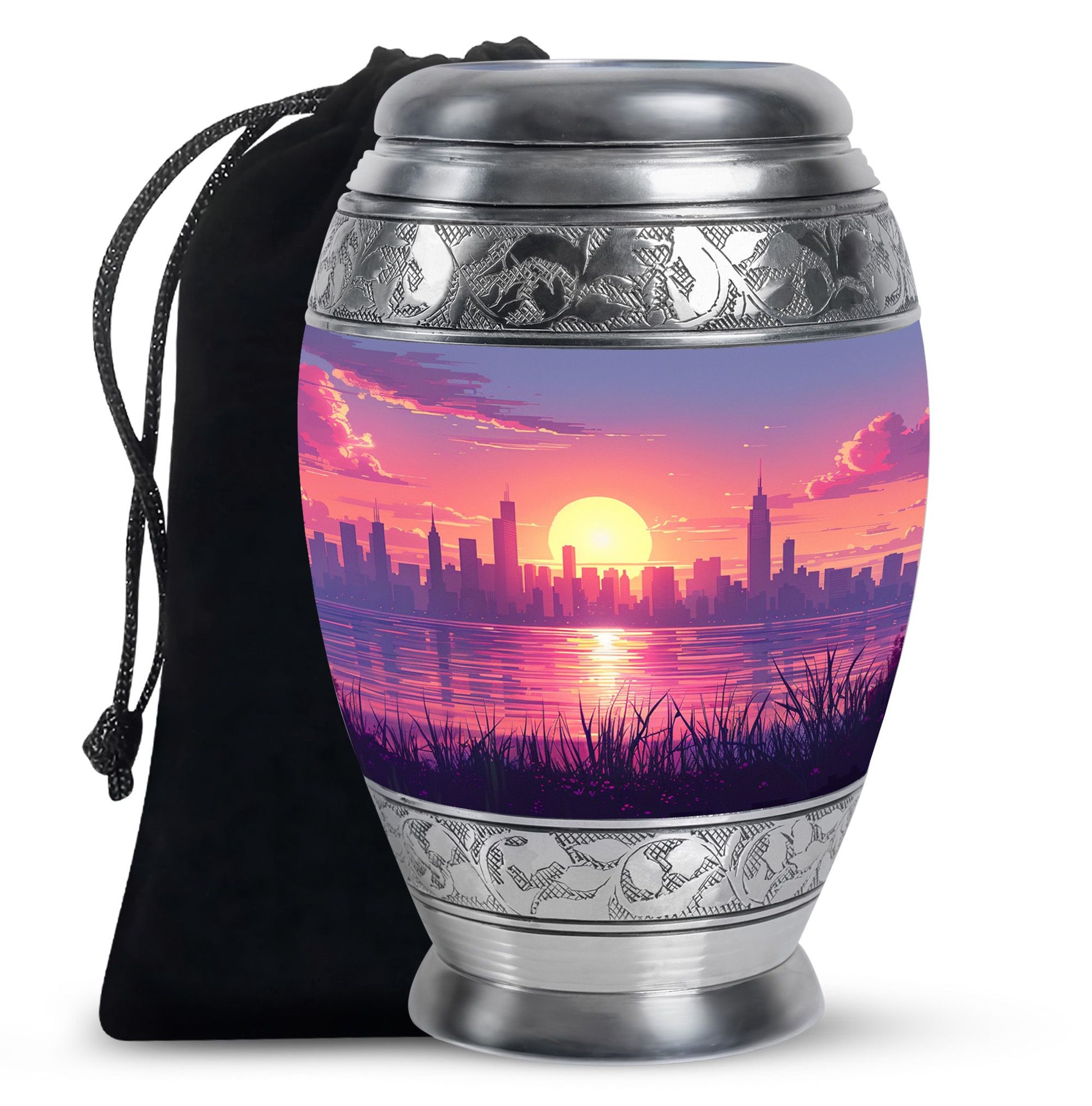 Urban Oasis - Car Urn Large Teardrop, Heart Urn For Ashes