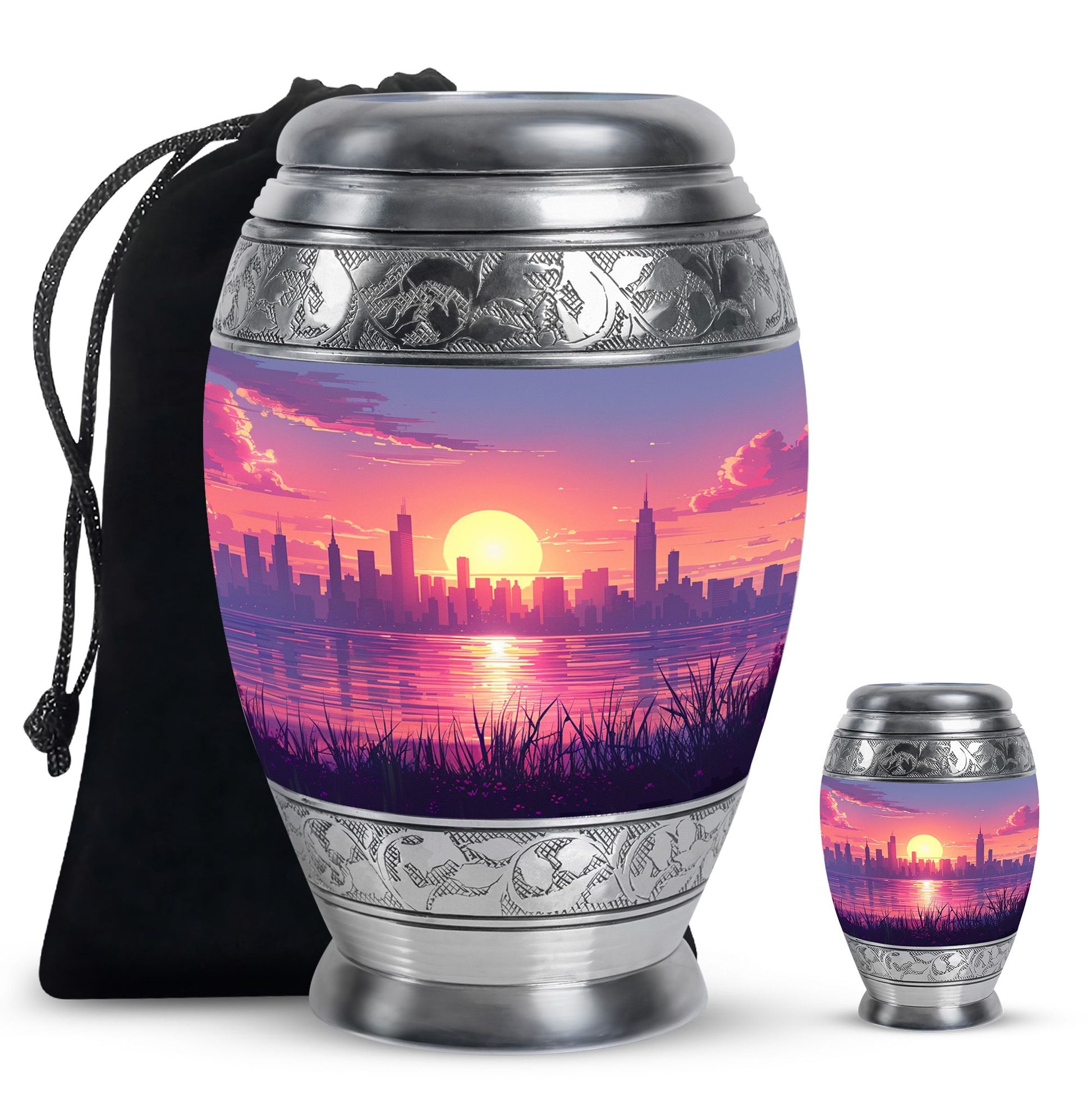 Urban Oasis - Car Urn Large Teardrop, Heart Urn For Ashes