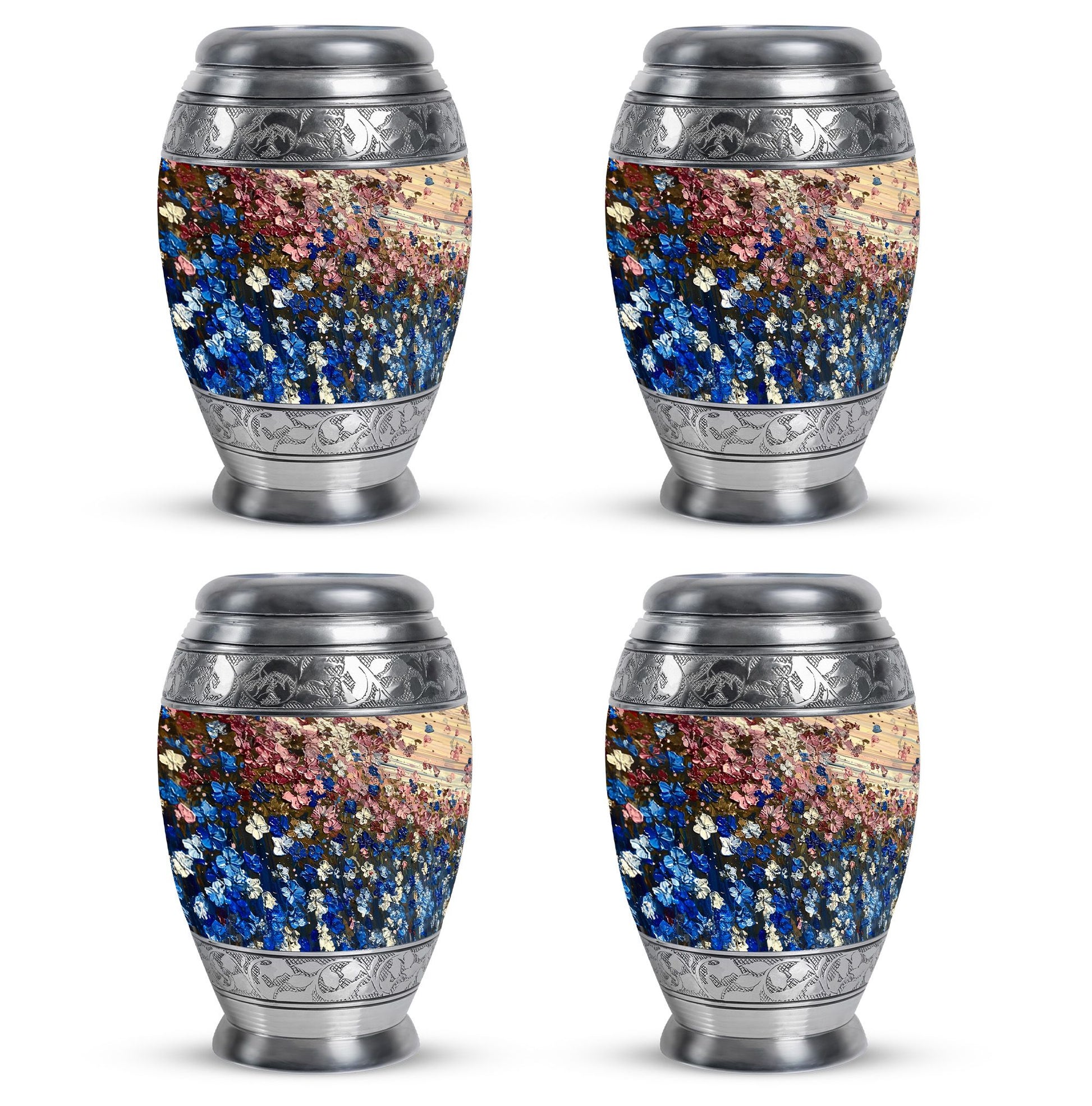 Flowers Urns For Women Funeral, Ashes Cremation Urn