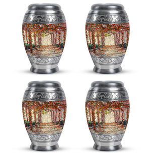 Flowers Small Ashes Urn Funeral, Ashes Memorial Urn