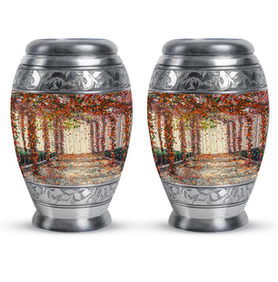 Flowers Small Ashes Urn Funeral, Ashes Memorial Urn
