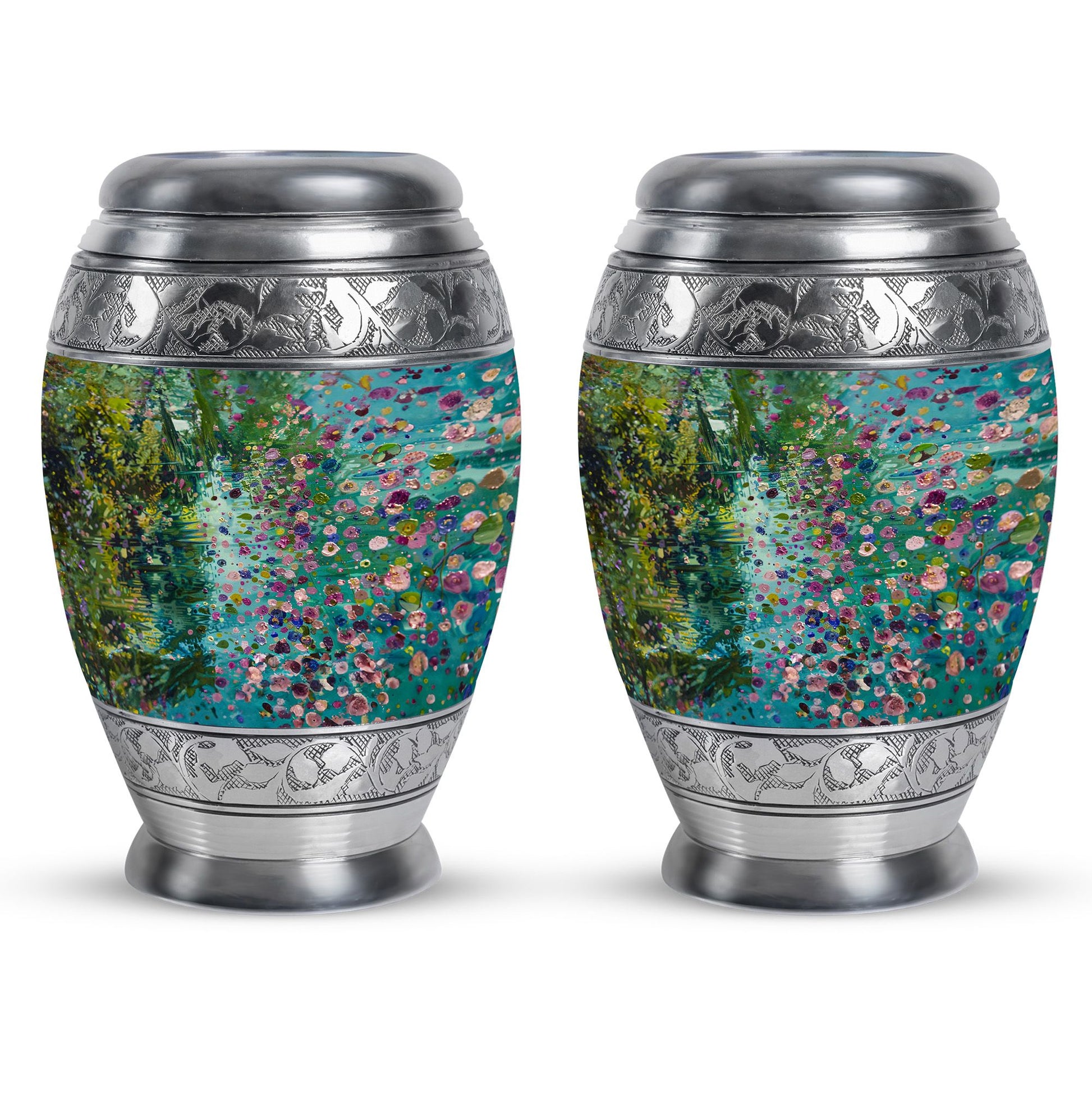 Flowers Urn Vase Funeral, Ashes Cremation Urn For Ashes