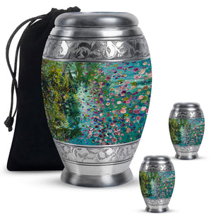 Flowers Urn Vase Funeral, Ashes Cremation Urn For Ashes